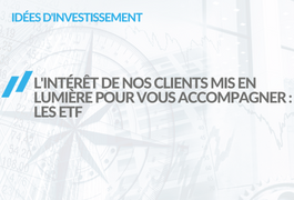 Cac 40 leveraged, S&P 500 NetTR, MSCI World Climate Change... Découvrez les ETF/Trackers les plus achetés sur EasyBourse Cac 40 leveraged, S&P 500 NetTR, MSCI World Climate Change... Découvrez les ETF/Trackers les plus achetés sur EasyBourse