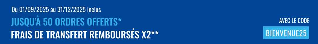Offre promo Bourse