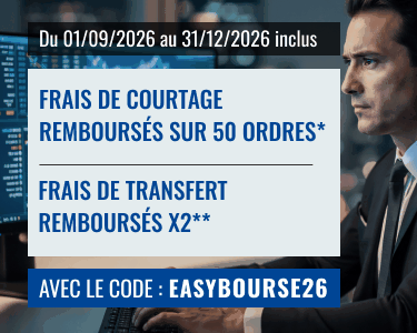 Offre promo Bourse