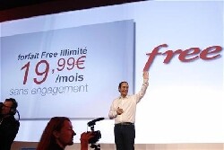 Free augmente son chiffre d'affaires de 7% au premier trimestre